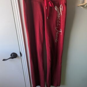 Y2K Red Guess Jeans Lounge Pants